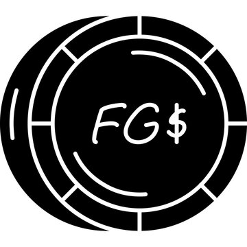 Fijian Dollar Coin Icon