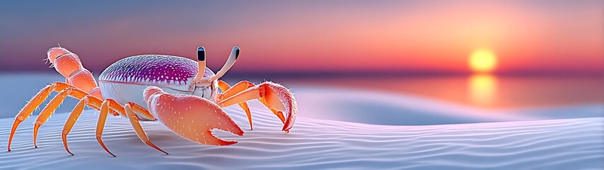 Crab at Sunset Beach