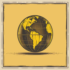 world map and globe