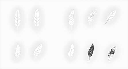 Feather, Feather icon, Feather illustration, Bird feather, Soft feather, Feather vector, Quill, Floating feather, Feather drawing, Light feather, Hand-drawn feather, Natural feather, Feather clipart, 