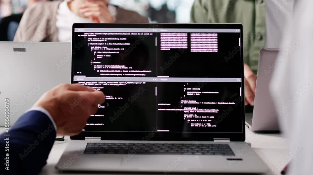 Poster African Programmer Developing Code Methodologies