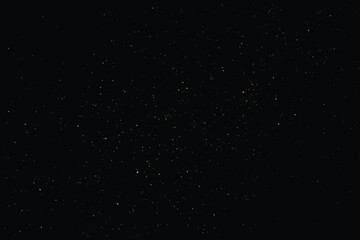 Vector illustration spray gold glitter stardust texture background design