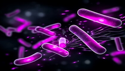 Microscopic bacteria