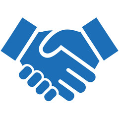Fototapeta premium Professional business handshake agreement symbol for corporate deals