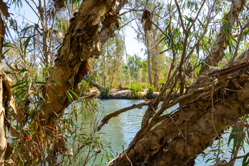 Drysdale River landscape in Kimberley Region Western Australia.