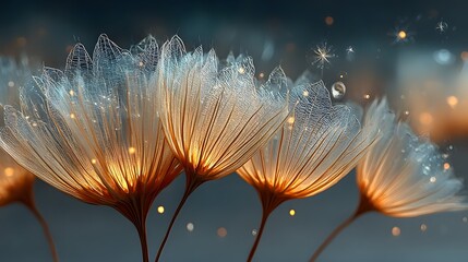 Magische Fantasieblumen mit leuchtenden Blüten im Abendlicht

shell
Kopieren
Bearbeiten
