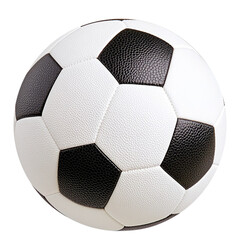 3D Soccer ball, isolated on a background for sports or design use.