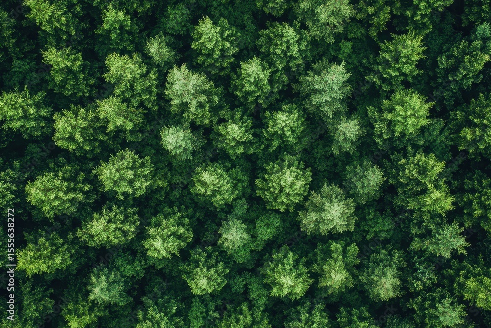 Poster creative labyrinth formed by trees and bushes offers a unique perspective from above in a lush fores