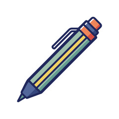 line art educational, book, pen, logo, vector design