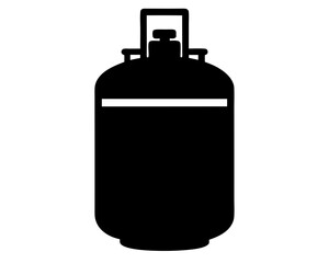 Gas Cylinder Vector Art