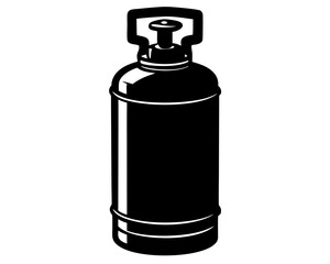 Gas Cylinder Vector Art