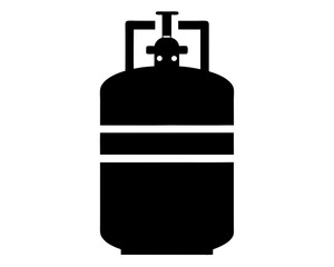 Gas Cylinder Vector Art