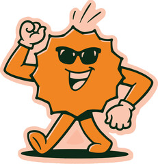 Naklejka premium Colorful Cartoon Mascot Characters Collection – Fun, Friendly & Versatile Designs for Branding and Marketing