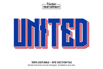Retro vintage text effect, Editable text effect