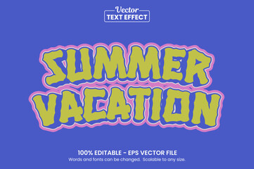 Retro vintage text effect, Editable text effect