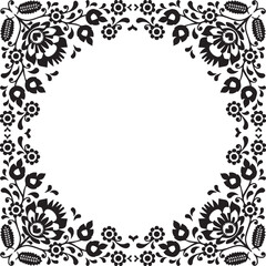 Beautiful flower art and mandala vector design