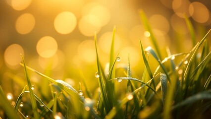 Fototapeta premium grass and sun