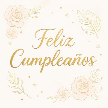 feliz cumpleanos happy birthday card with roses