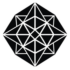 abstract triangle shape