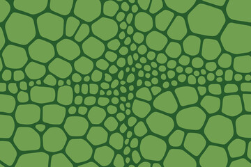 Seamless iguana Skin Inspired Green Reptile Scale Texture