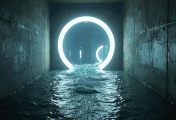 Future oriented water ring tunnel