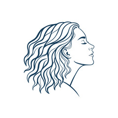 Hair icon vector, Adobe Illustrator Artwork