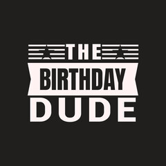 Obraz premium Funny Birthday Graphic Design: 