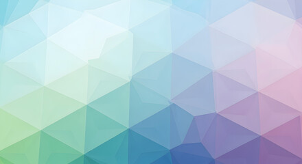 Fototapeta premium Abstract Geometric Background A Colorful Mosaic of Triangles and Hues in Modern Design