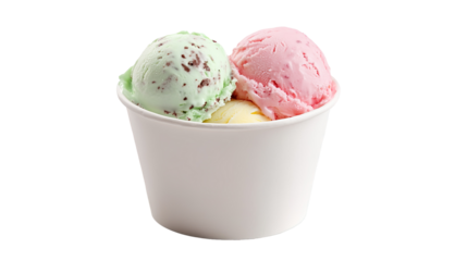 Colorful sweet candy and lollipops, colorful cartoon ice cream bars with different types of sweets isolated on a transparent background