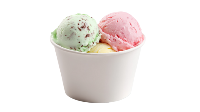 Colorful sweet candy and lollipops, colorful cartoon ice cream bars with different types of sweets isolated on a transparent background