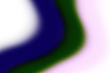 Retro color grainy gradient shape cutout on transparent background, Abstract blue green grainy color glowing gradient background cutout, grunge texture effect