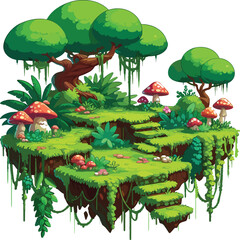 Forest Floor Stump Game Design