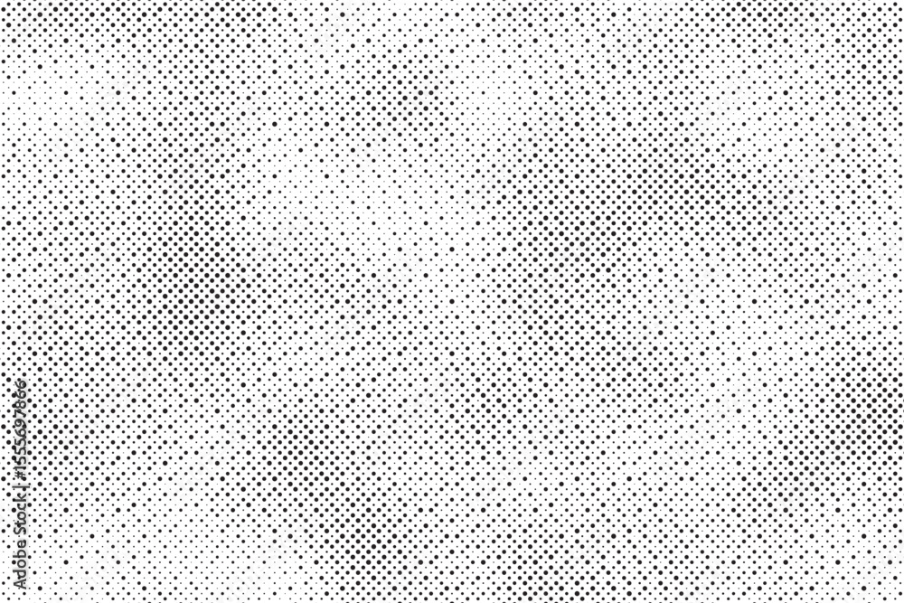 Aufkleber Halftone background vector, abstract backdrop design with two tone pattern and copy space for edit your content	