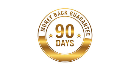 Gold 90Day MoneyBack Guarantee Seal.