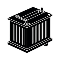 Step Up Transformer Voltage Booster Vector