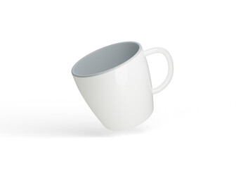 Glossy Oval Cup Mockup