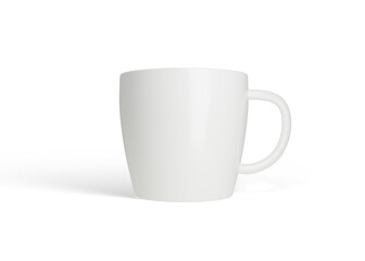 Oval Ceramic Cup Mockup