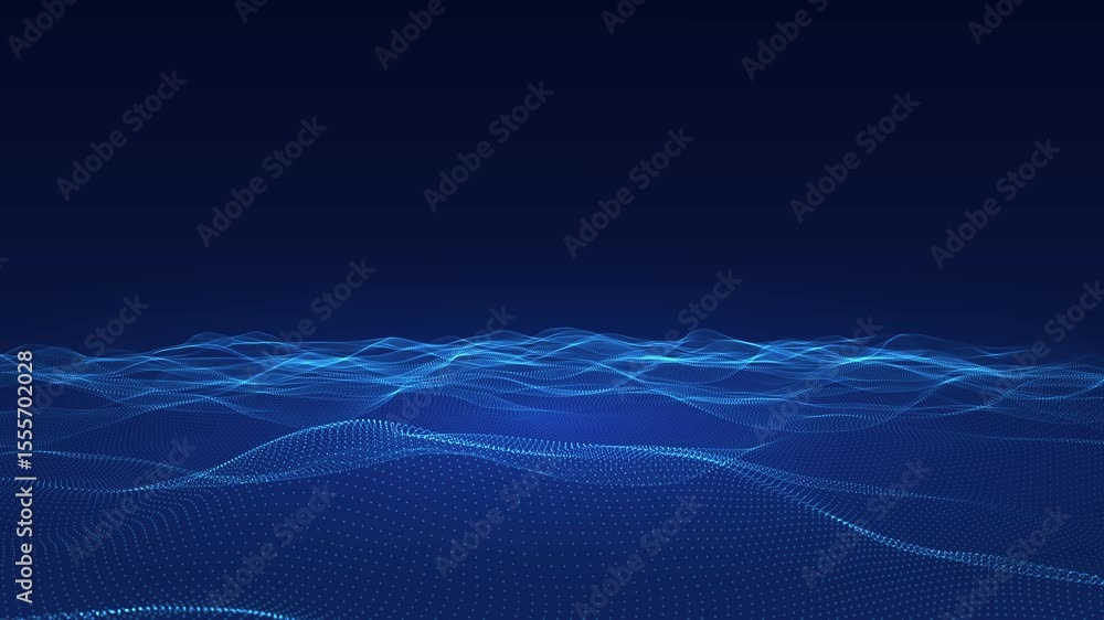 Poster flow of big data waves processed and sent to complex systems at high speed and data analytics techno