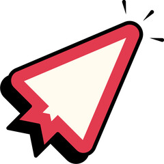 Retro Arrow Cursor Element