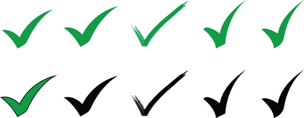 Easy to use Right tick mark