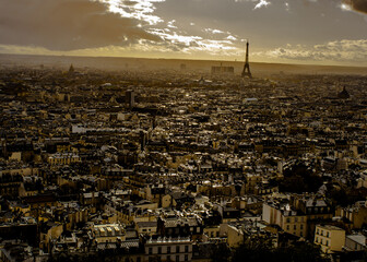 Paris vue du ciel