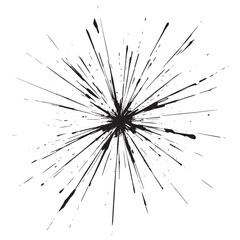 Fototapeta premium exploison flash vector black and white flashbang exploison effect dazzled flash effect background