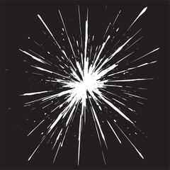 exploison flash vector black and white flashbang exploison effect dazzled flash effect background