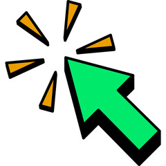 Retro Cursor Element