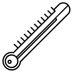 Thermometer Heat Check Vector