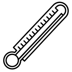 Thermometer Heat Check Vector