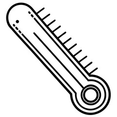 Thermometer Heat Check Vector