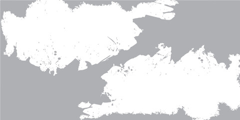 Obraz premium Abstract grunge background with detailed black and white map of Europe, featuring a splash of texture outlining each nation