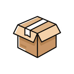 Delivery and Logistics Vector Icons &ndash; Package Box, suitable for infographic and app design