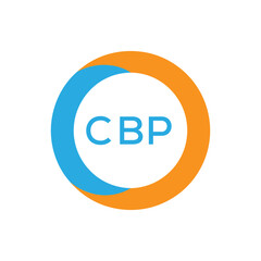 Elegant Monogram Logo Design with Decorative Frame – CBP Luxury Brand Identity Icon. CBP Letter Logo.
